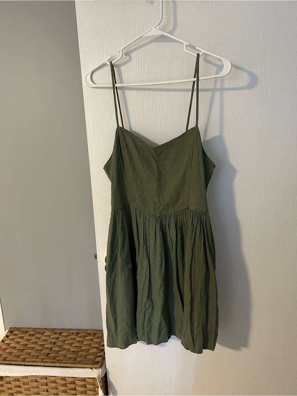 Aerie Olive Green Dress